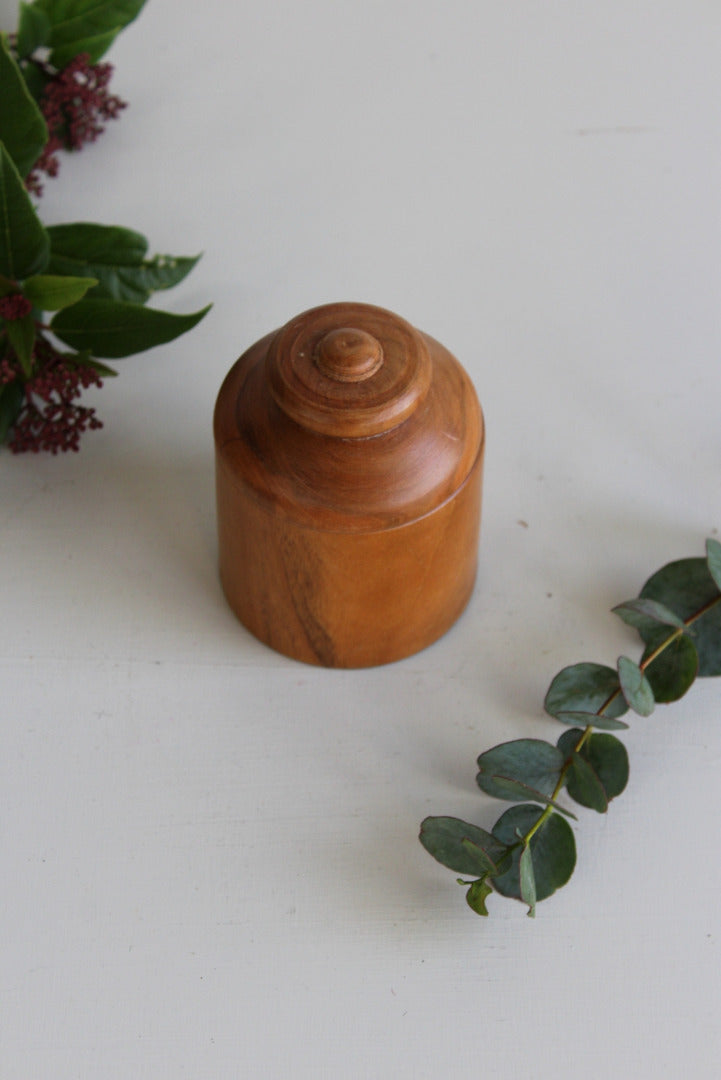 Modern Small Treen Pot - Kernow Furniture