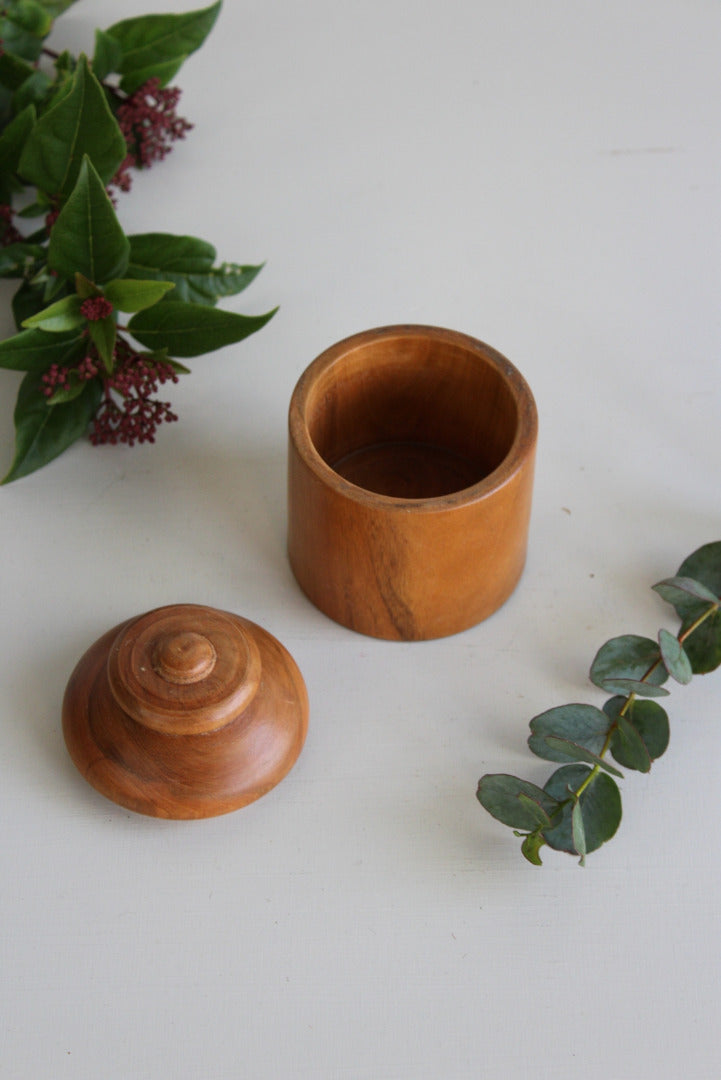 Modern Small Treen Pot - Kernow Furniture