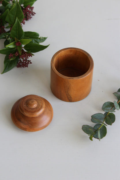 Modern Small Treen Pot - Kernow Furniture