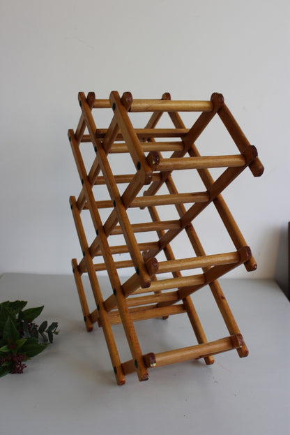 Beech Bottle Rack - Kernow Furniture