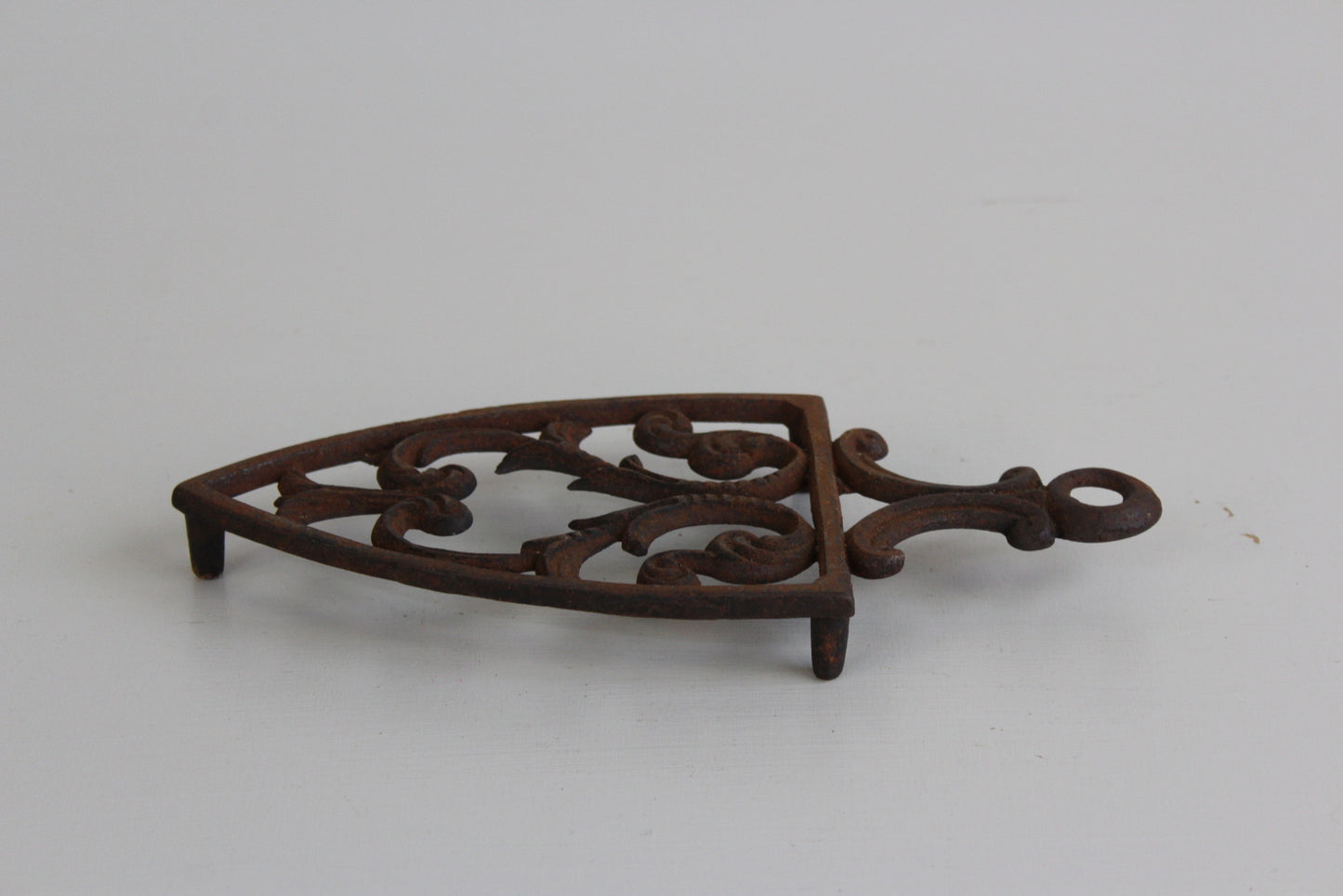 Ornate Scrolled Cast Iron Trivet - Kernow Furniture