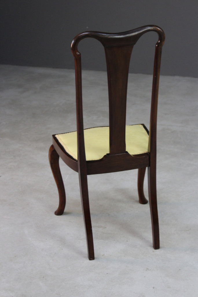 Inlaid Art Nouveau Dining Chair - Kernow Furniture