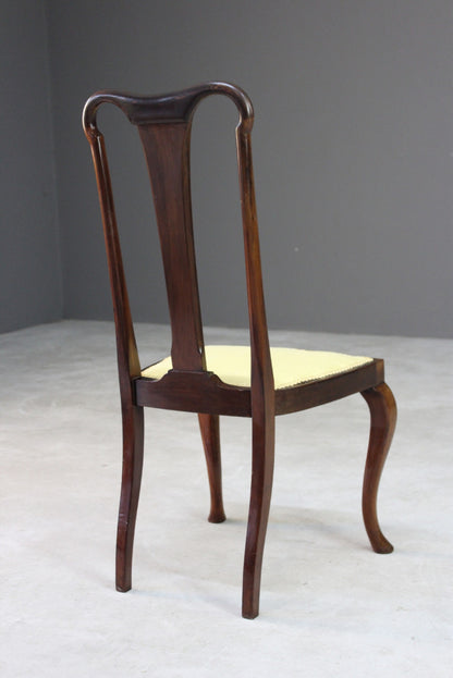 Inlaid Art Nouveau Dining Chair - Kernow Furniture