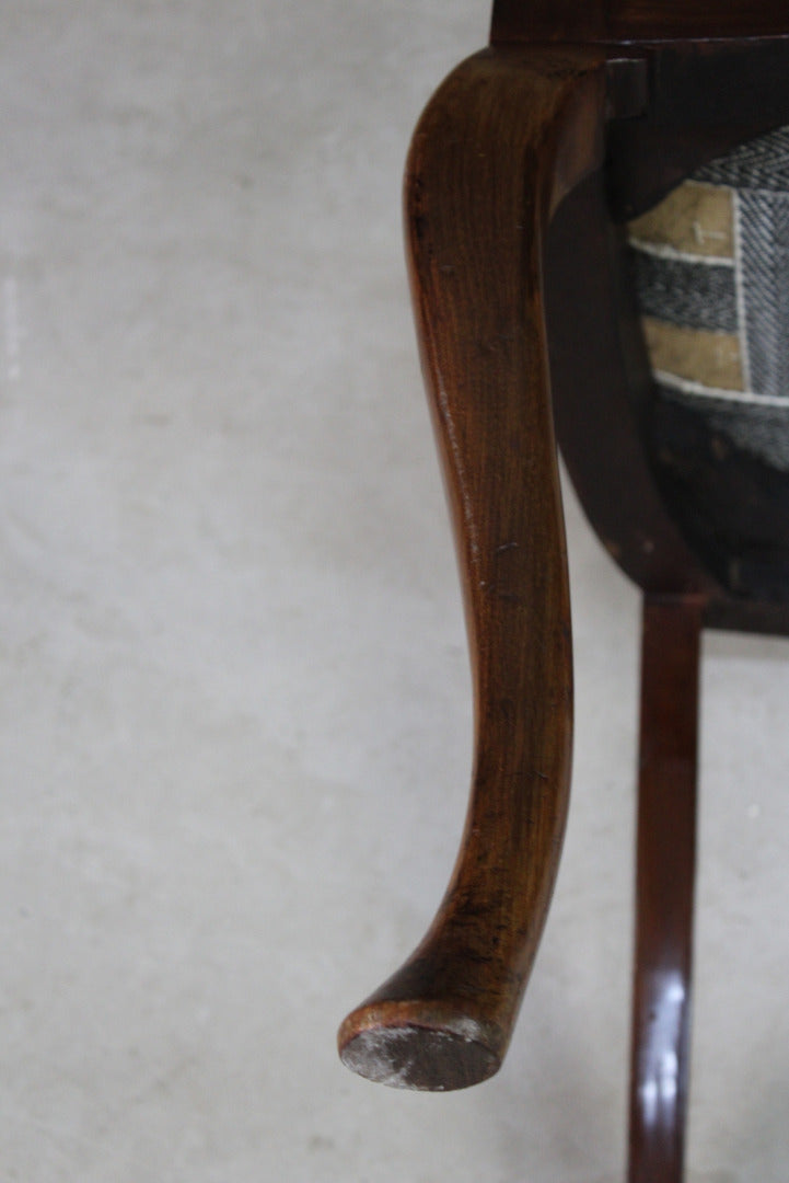 Inlaid Art Nouveau Dining Chair - Kernow Furniture