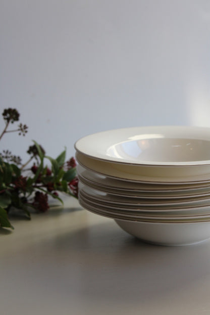 8 Royal Doulton Dessert Bowls - Kernow Furniture