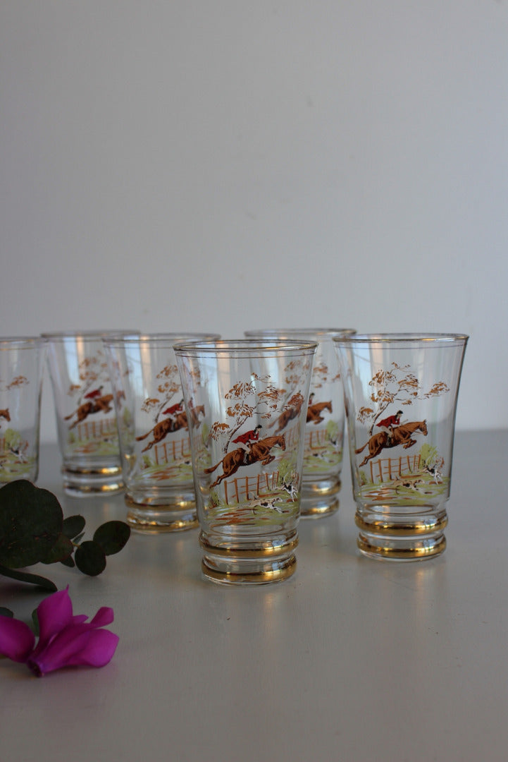 6 x Retro Glasses - Kernow Furniture