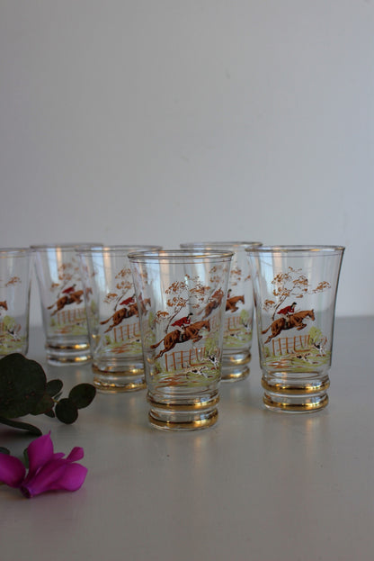 6 x Retro Glasses - Kernow Furniture