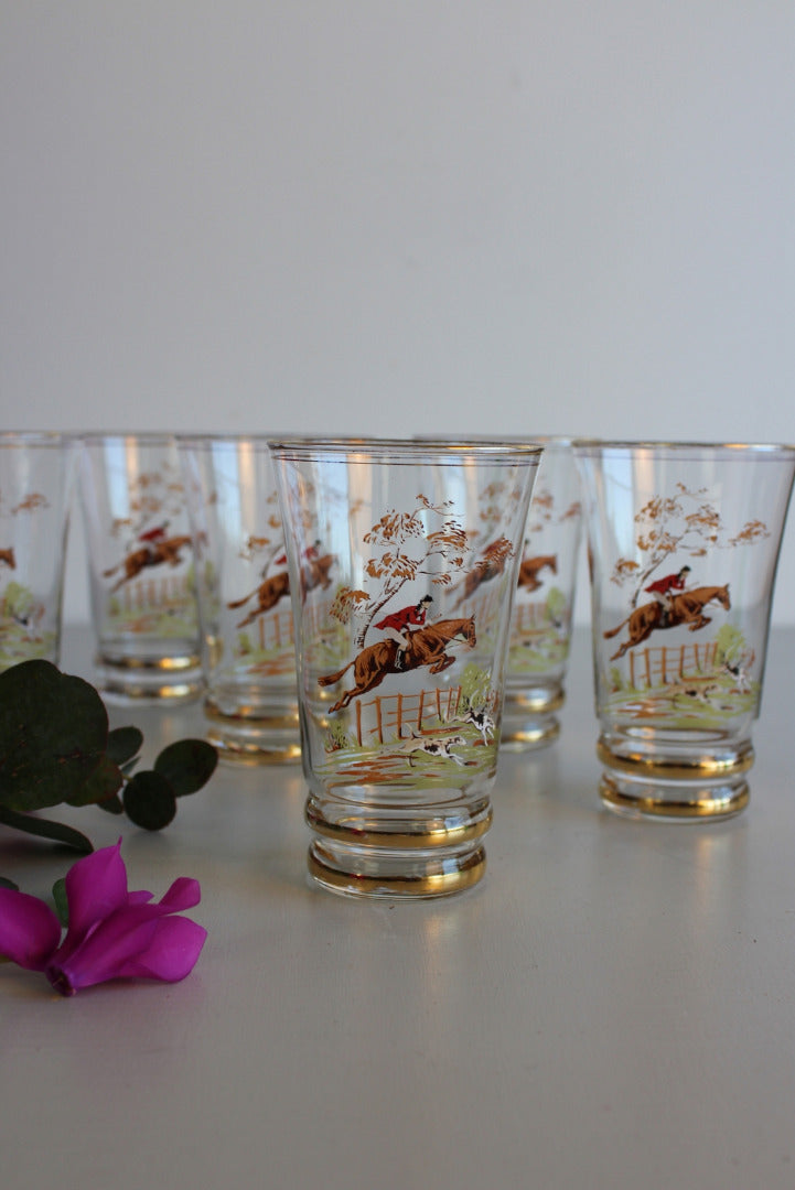 6 x Retro Glasses - Kernow Furniture