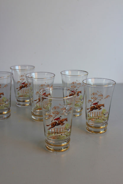 6 x Retro Glasses - Kernow Furniture