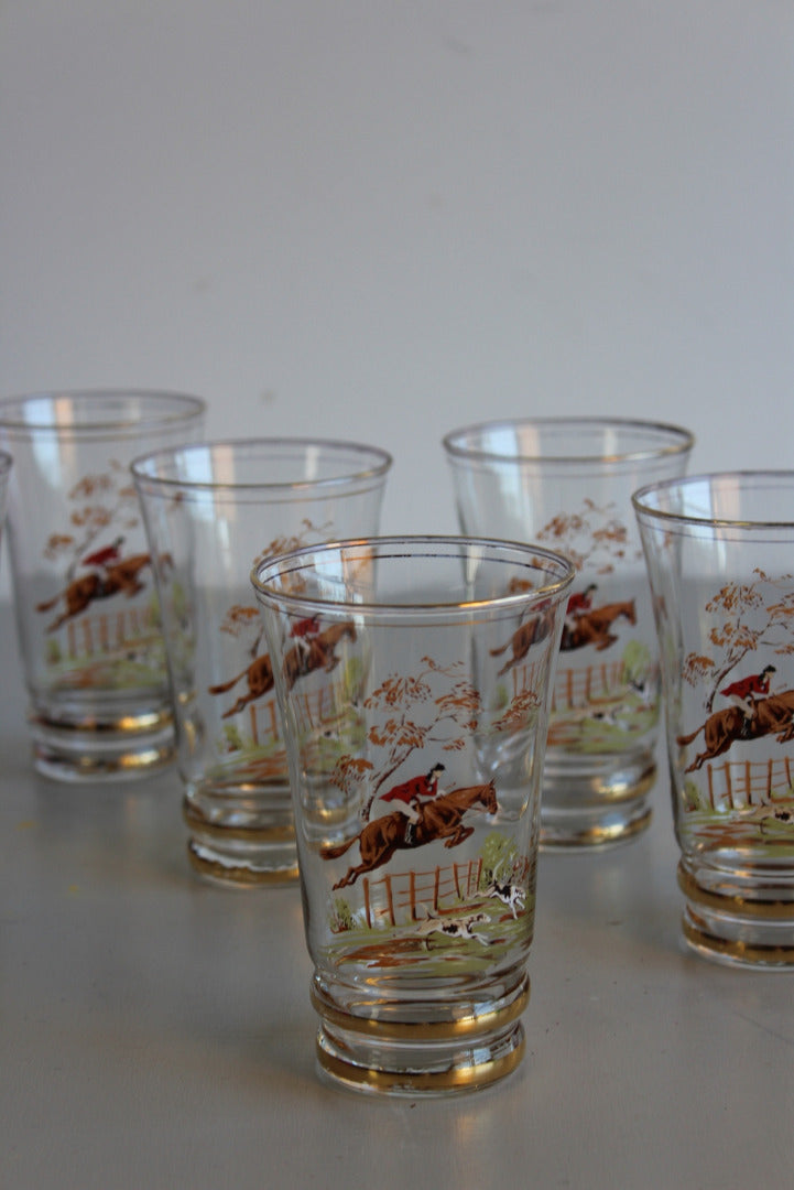 6 x Retro Glasses - Kernow Furniture