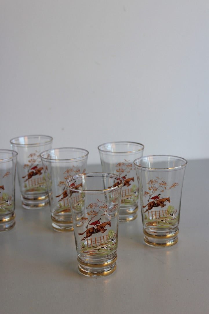 6 x Retro Glasses - Kernow Furniture