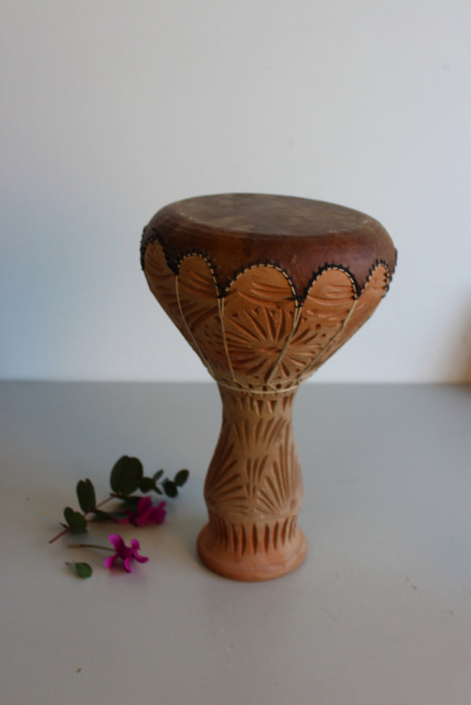 Turkish Pottery Drum - Kernow Furniture