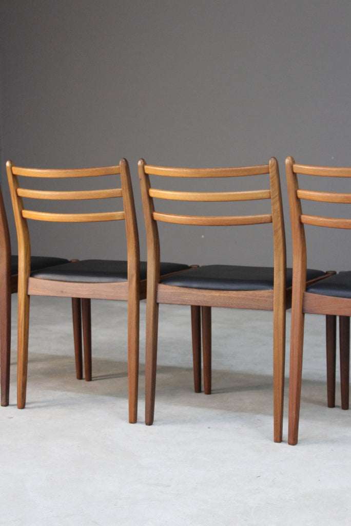 4 Victor Wilkins G Plan Teak Dining Chairs - Kernow Furniture
