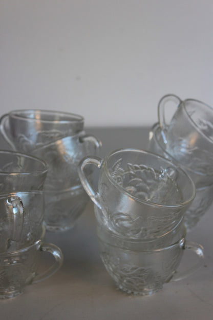 12 Glass Punch Cups - Kernow Furniture