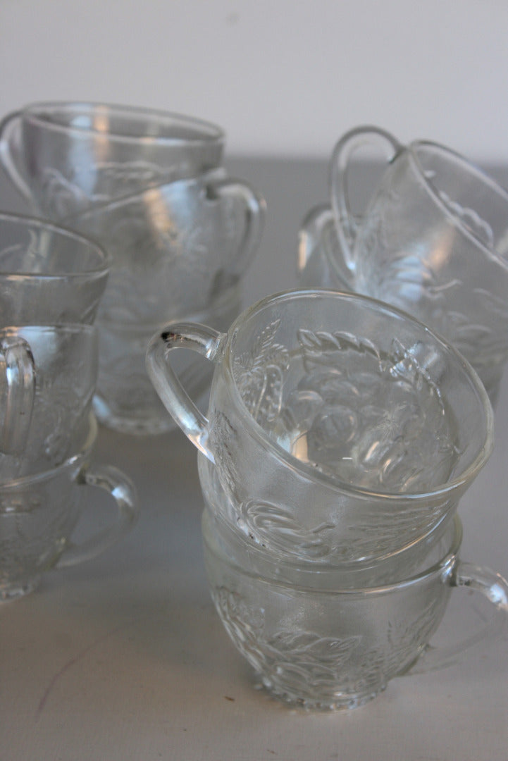 12 Glass Punch Cups - Kernow Furniture