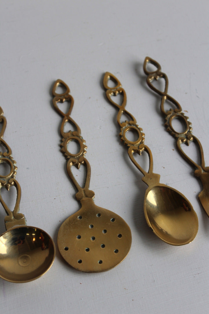 Brass Love Spoon & Fork - Kernow Furniture