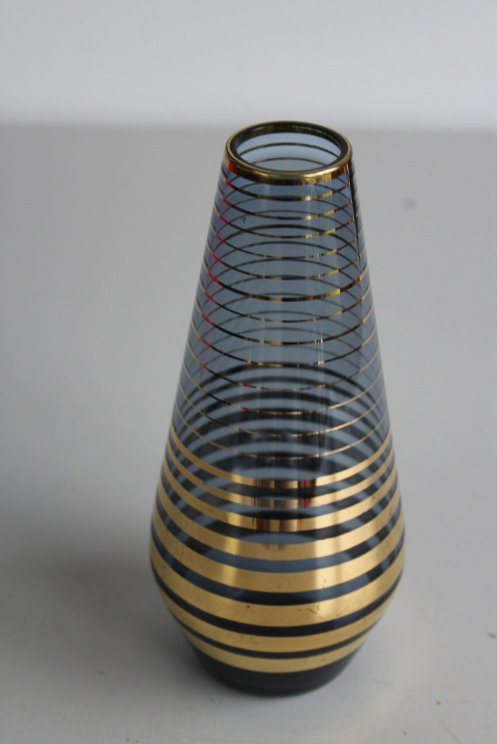 Retro Glass Vase - Kernow Furniture