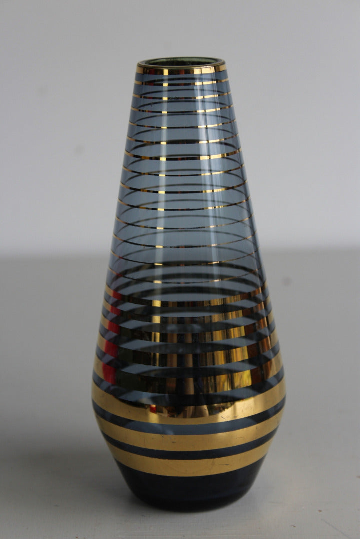 Retro Glass Vase - Kernow Furniture