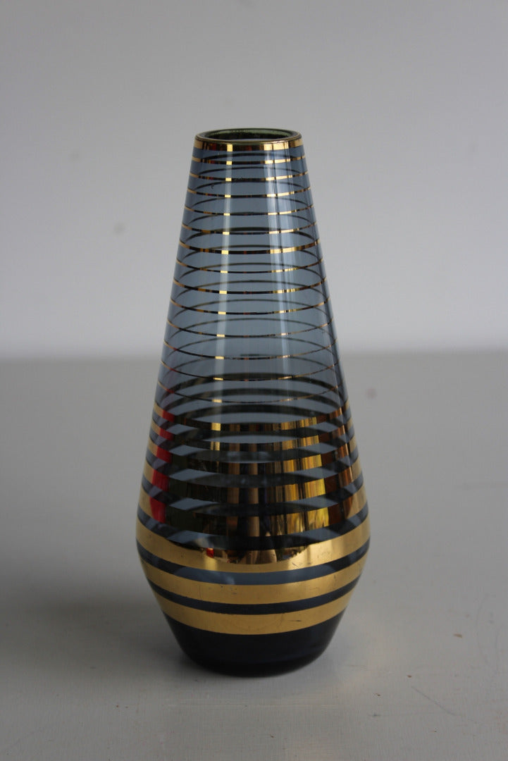 Retro Glass Vase - Kernow Furniture