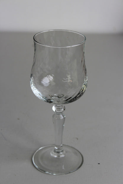 4 Vintage French Wine Glasses - Kernow Furniture