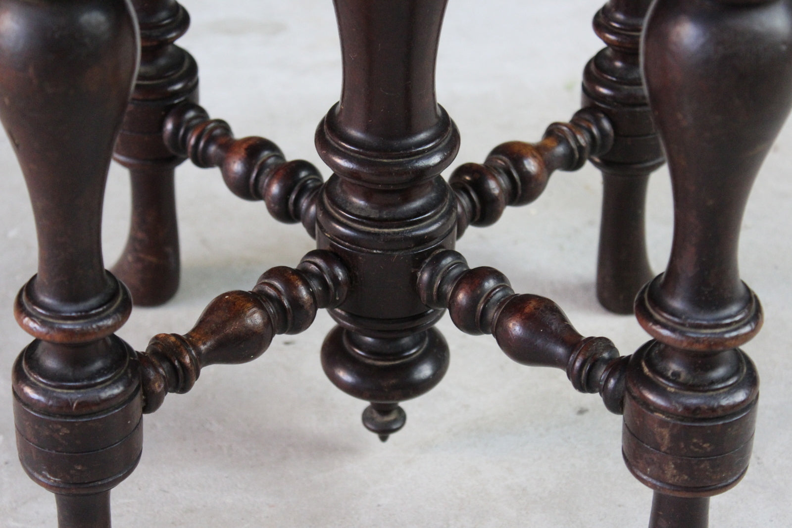 Antique Victorian Piano Stool - Kernow Furniture