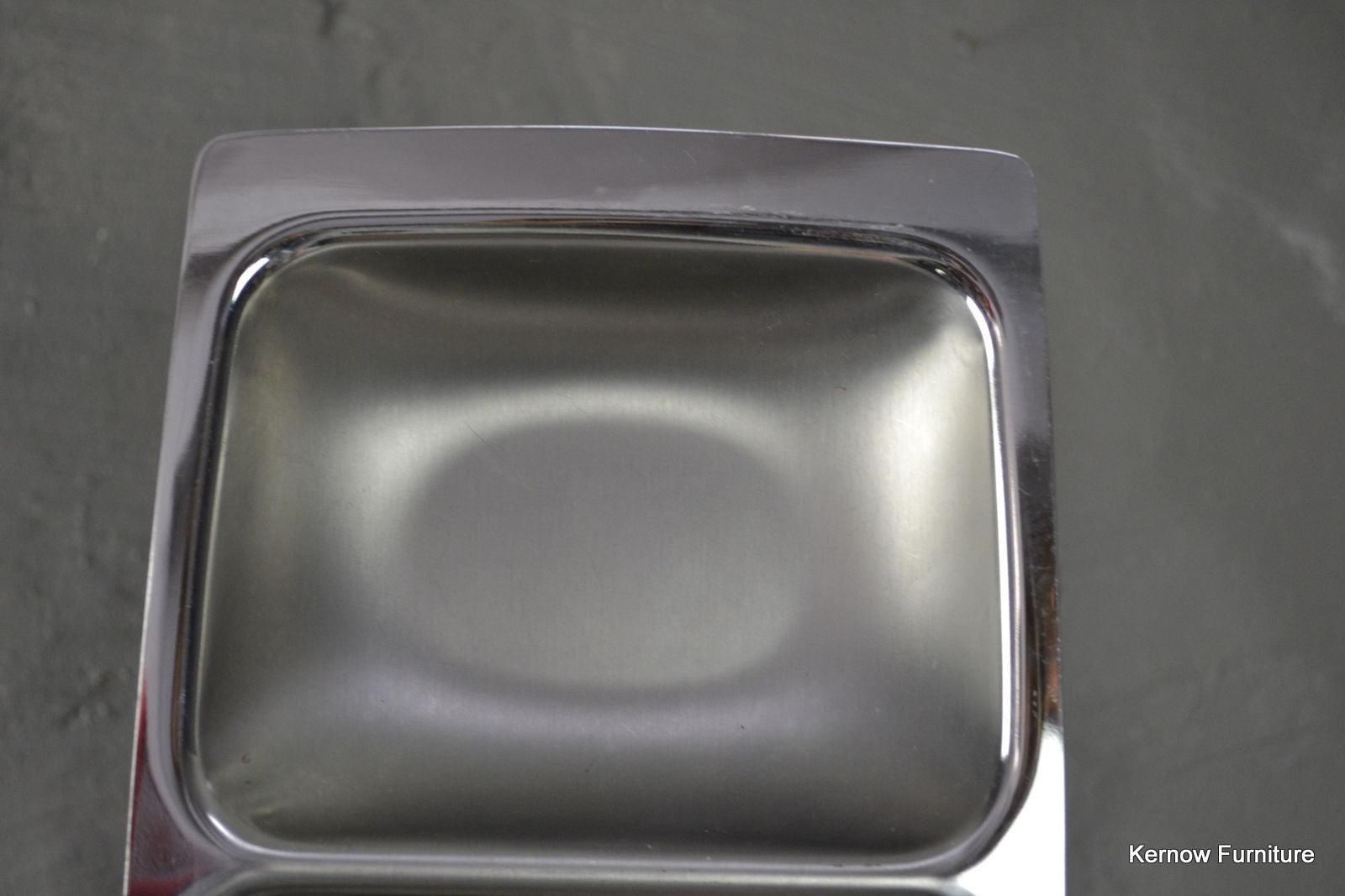 Polished Steel Serving Dish - Kernow Furniture