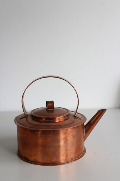 Vintage Copper Kettle - Kernow Furniture