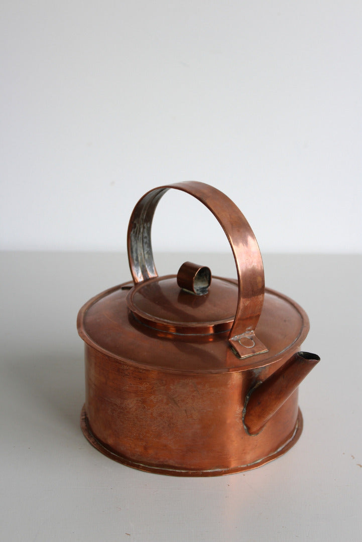 Vintage Copper Kettle - Kernow Furniture