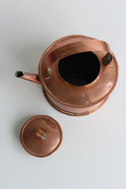 Vintage Copper Kettle - Kernow Furniture