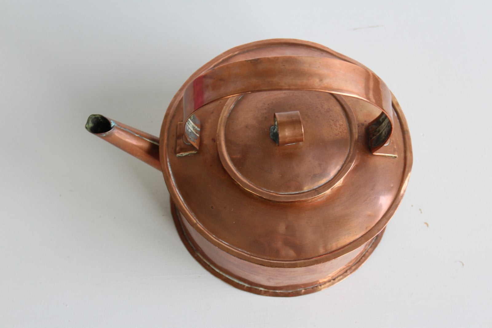 Vintage Copper Kettle - Kernow Furniture