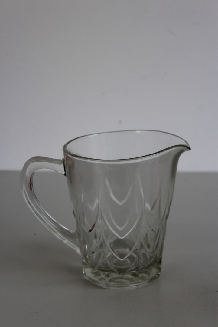 Vintage Glass Bon Bon Dish & Jug - Kernow Furniture