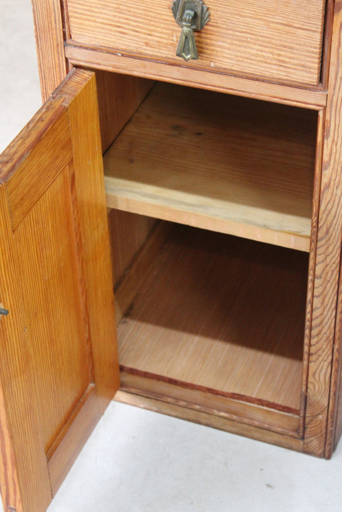 Pitch Pine Desk - Kernow Furniture