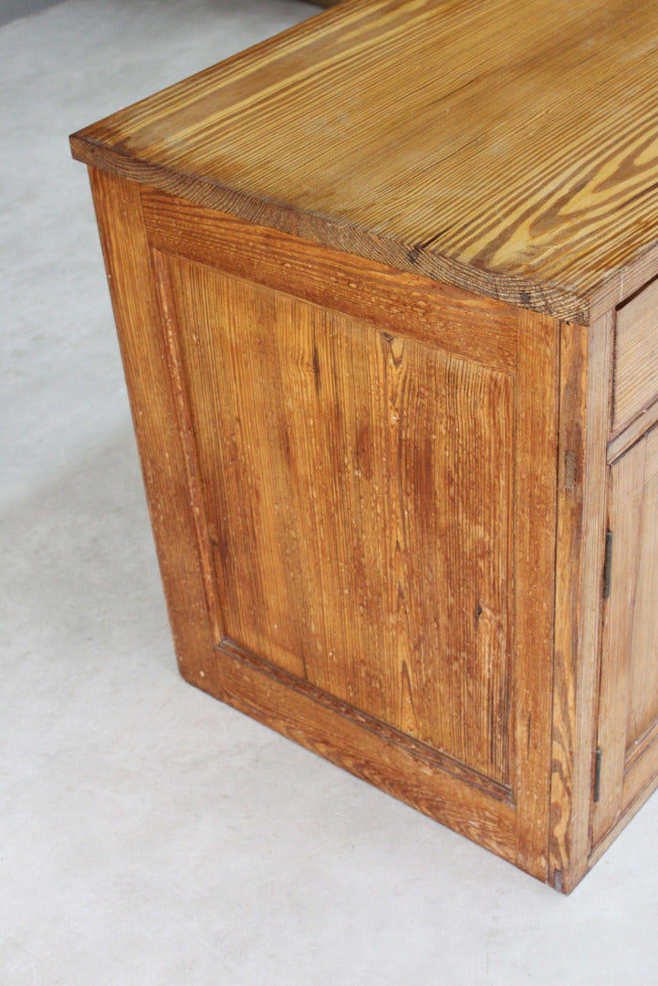 Pitch Pine Desk - Kernow Furniture