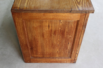 Pitch Pine Desk - Kernow Furniture