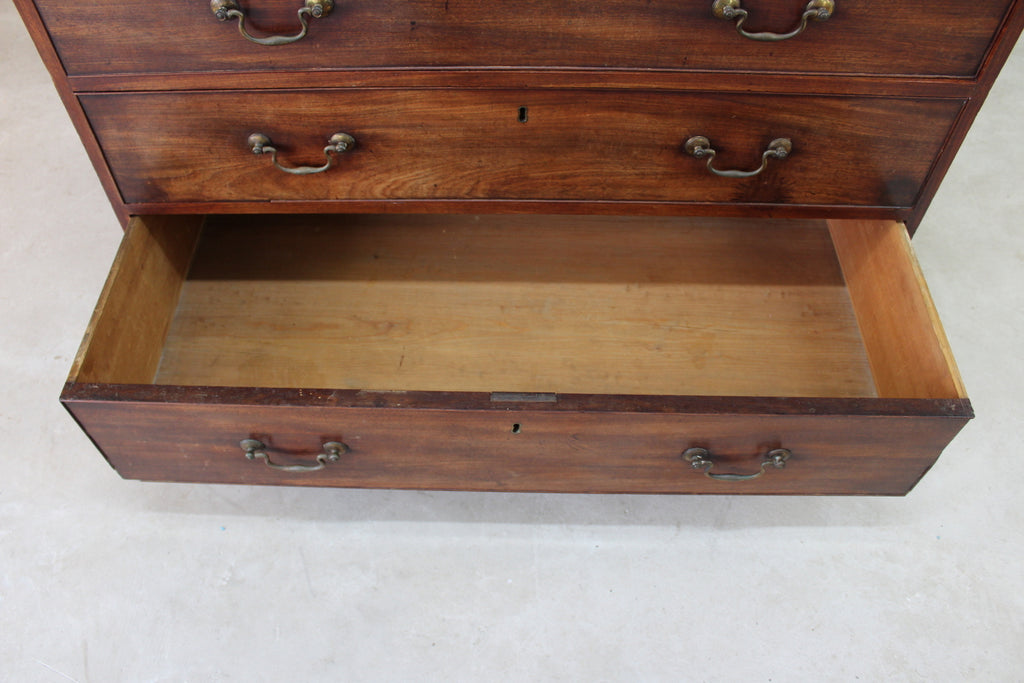 Early 19th Century Mahogany Chest of Drawers - Kernow Furniture