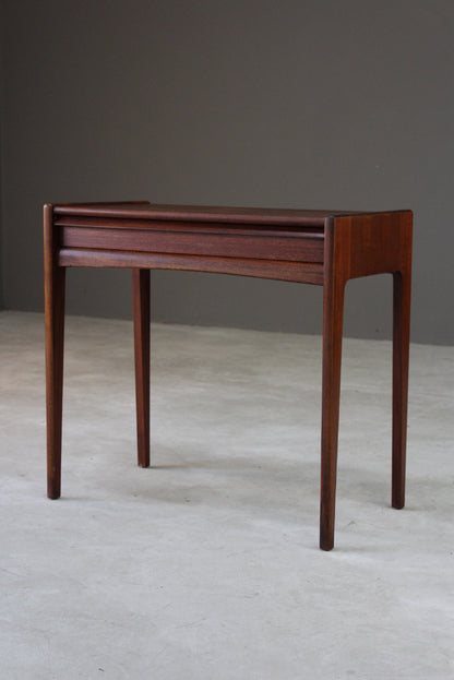 Retro Younger Teak Dressing / Console Table - Kernow Furniture