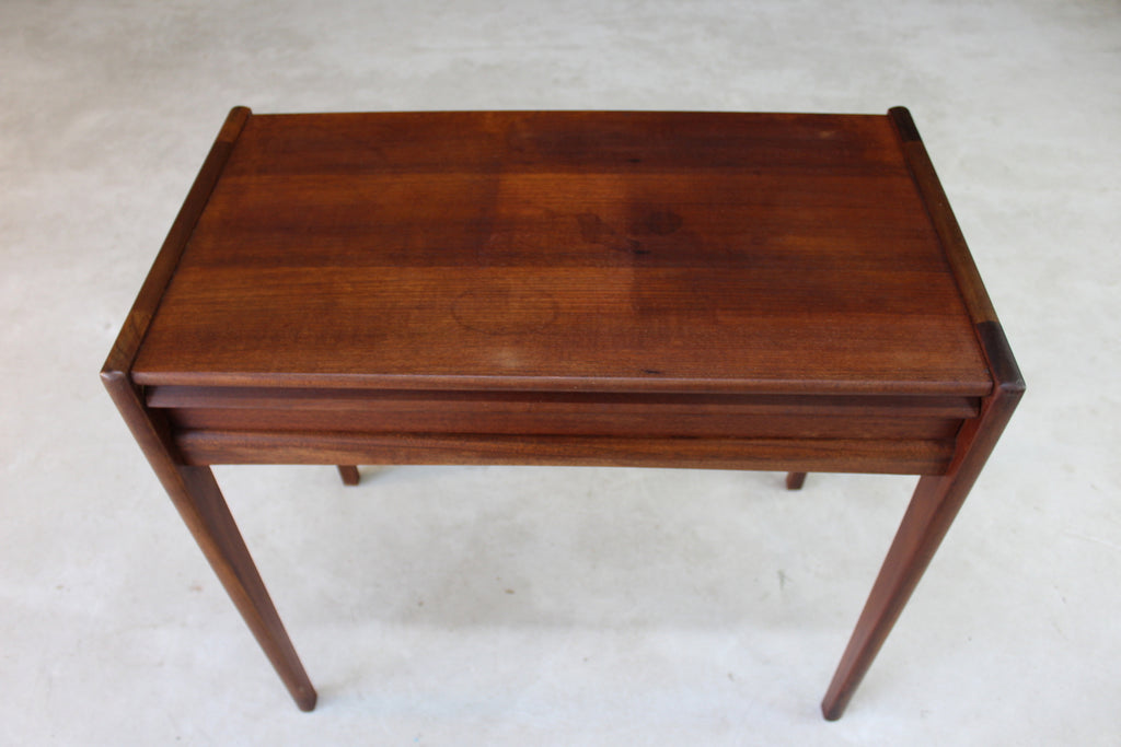 Retro Younger Teak Dressing / Console Table - Kernow Furniture