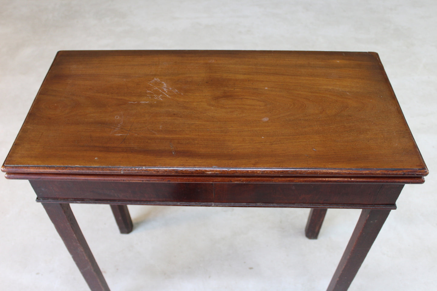 Georgian Mahogany Tea Table - Kernow Furniture