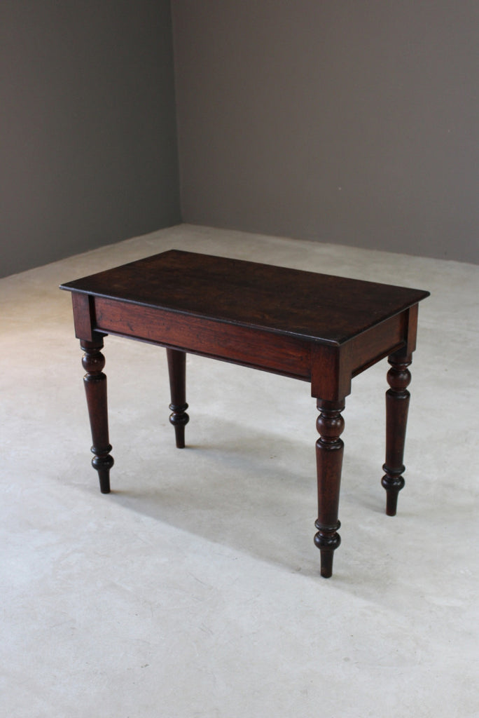 Antique Victorian Mahogany Side Table - Kernow Furniture