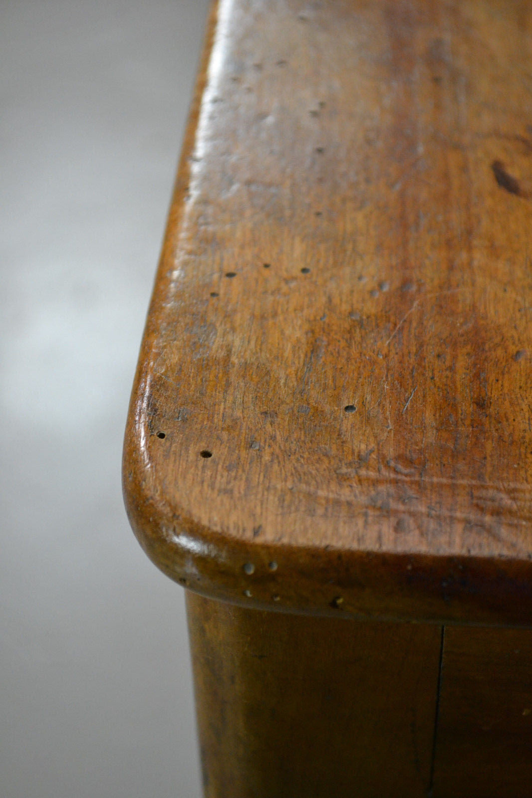 Pair Antique 19th Century Mahogany Short Stools - Kernow Furniture