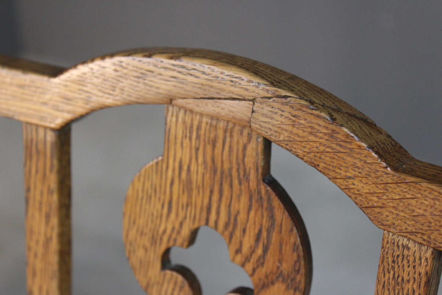 6 Edwardian Oak Dining Chairs - Kernow Furniture