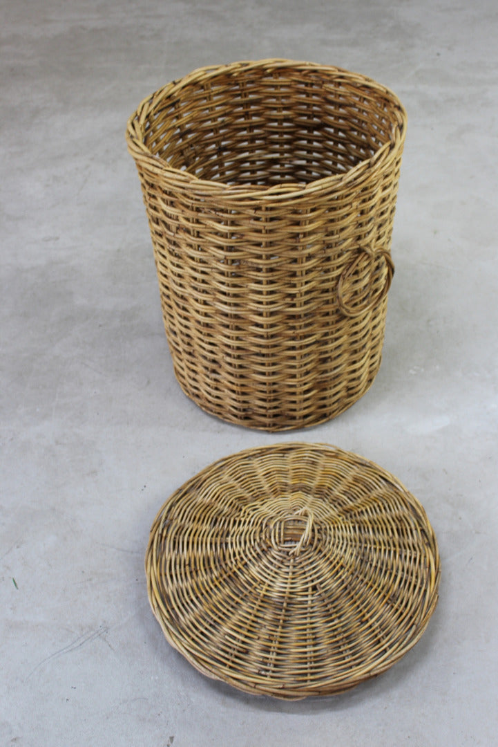 Wicker Laundry Basket - Kernow Furniture