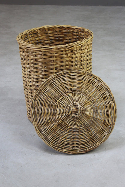 Wicker Laundry Basket - Kernow Furniture