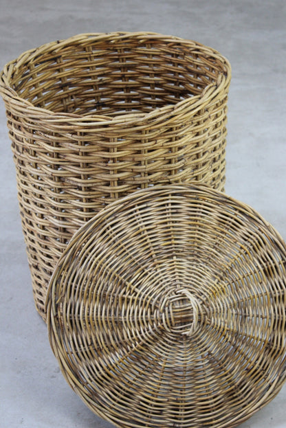 Wicker Laundry Basket - Kernow Furniture