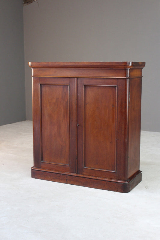 Victorian Mahogany Cupboard - Kernow Furniture