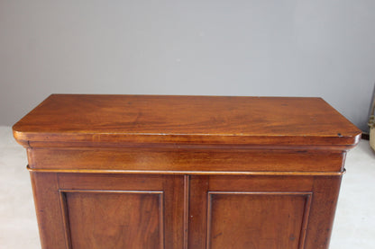 Victorian Mahogany Cupboard - Kernow Furniture