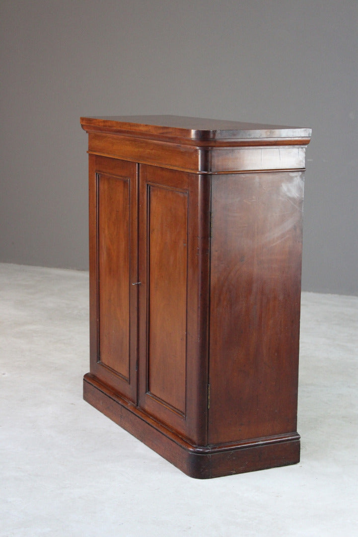 Victorian Mahogany Cupboard - Kernow Furniture