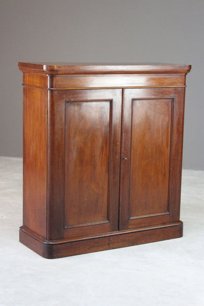 Victorian Mahogany Cupboard - Kernow Furniture