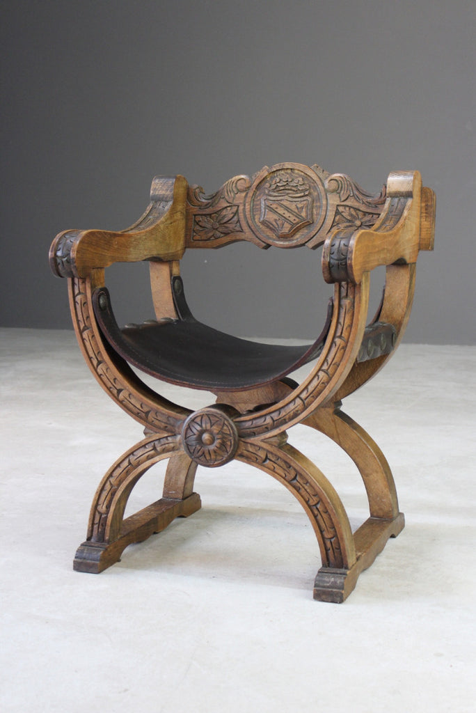 Savonarola X Frame Chair - Kernow Furniture