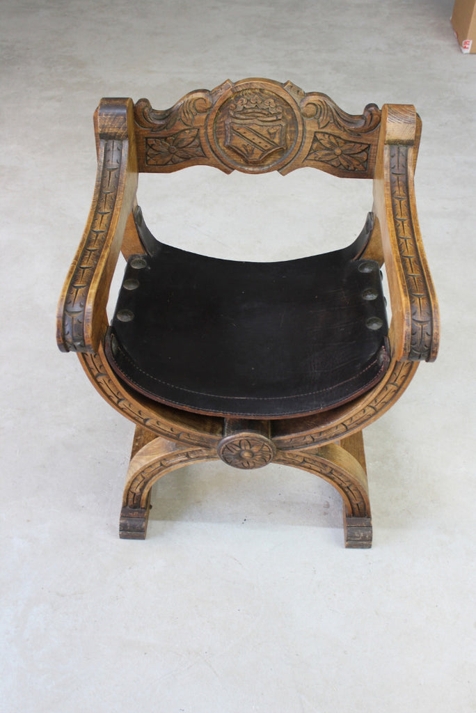 Savonarola X Frame Chair - Kernow Furniture